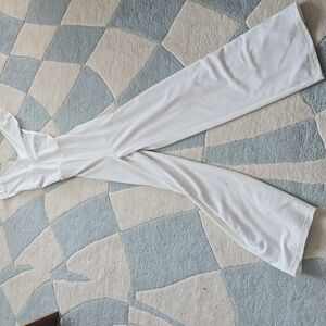 Lulu's Cream Jumpsuit